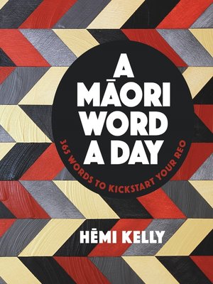 cover image of A Maori Word a Day